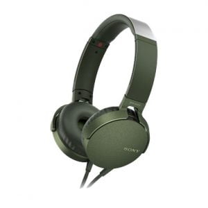 Sony MDR XB550AP Extra Bass Headphones - Green