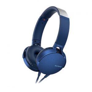 Sony MDR XB550AP Extra Bass Headphones - Blue