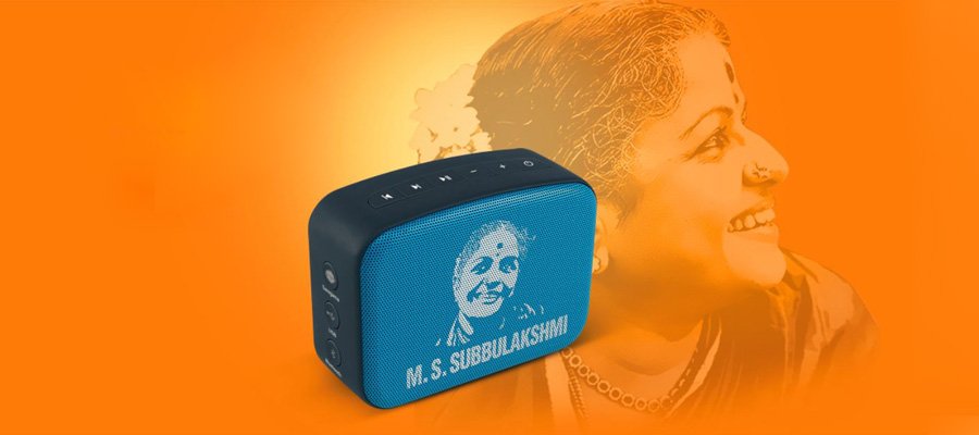 Saregama Carvaan Mini MS Subbulakshmi Bluetooth Speaker