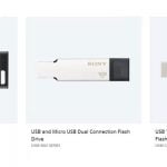 Sony Metallic USB Flash Drives