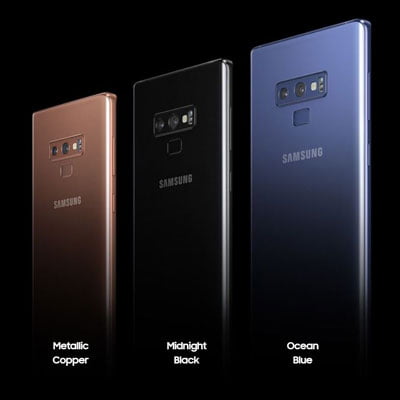 Samsung Galaxy Note 9 Smartphone