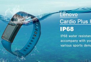 Lenovo Cardio Plus HX03W Smartband