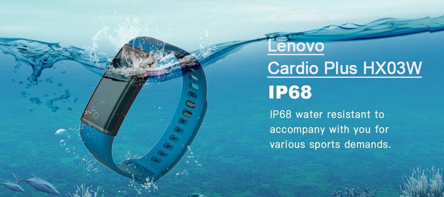 Lenovo Cardio Plus HX03W Smartband