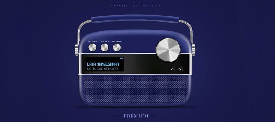 Saregama Carvaan Premium Bluetooth Speaker