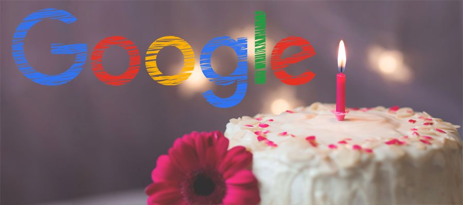 Google is Turning 20 This September 27