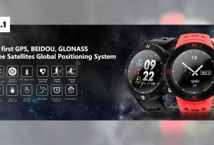 No.1 F18 GPS Sports Smartwatch