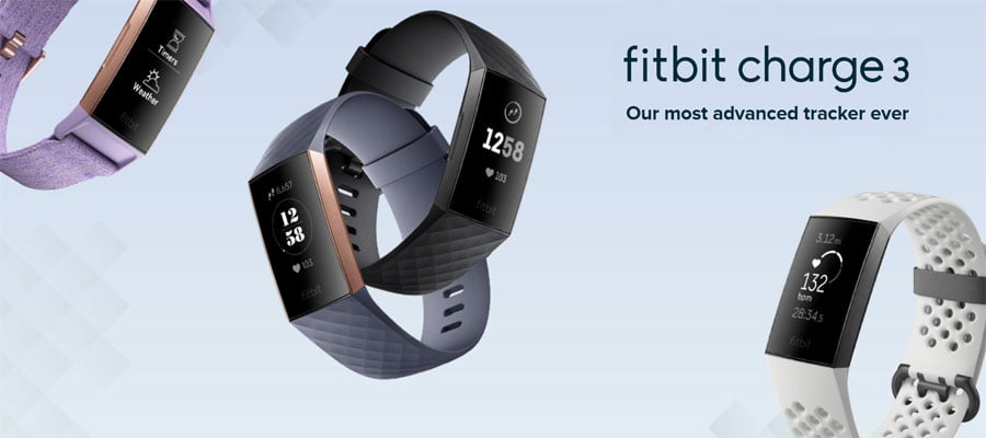 Fitbit Charge 3 Smartwatch