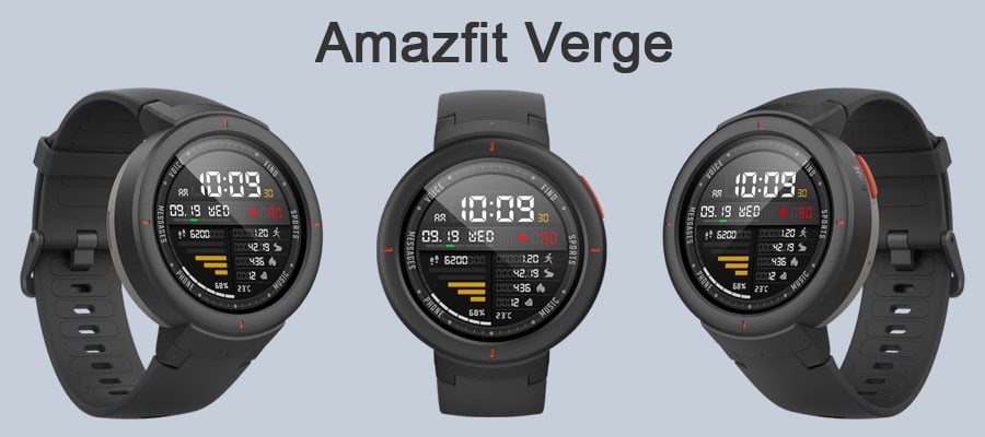 Xiaomi-Backed Huami Amazfit Verge Smartwatch