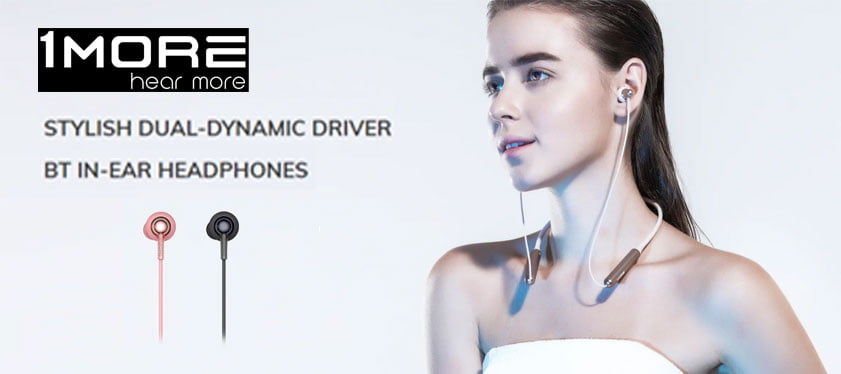 1More Stylish Dual-Dynamic Driver BT In-Ear Headphones