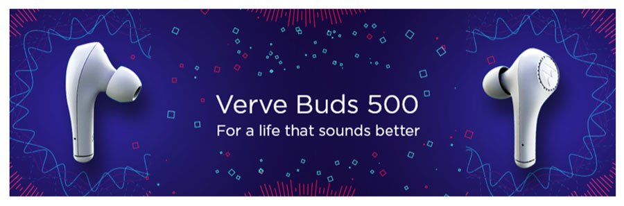 Motorola Verve Buds 500 Wireless Smart Earbuds