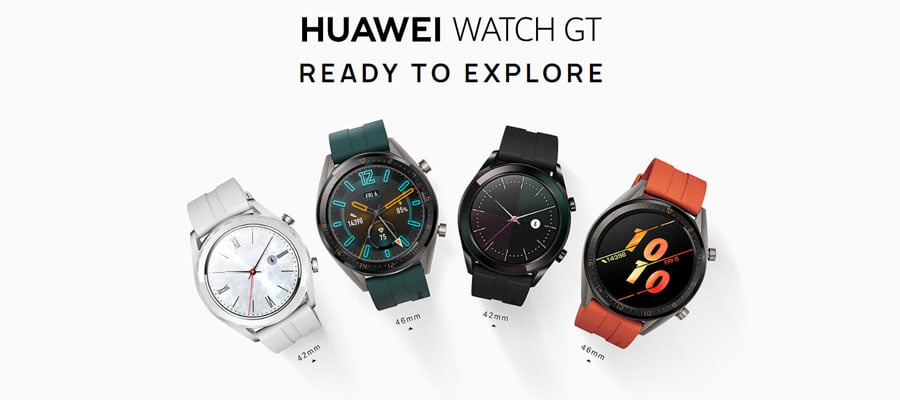 Huawei Launches New Products Including Watch GT Active and GT Elegant