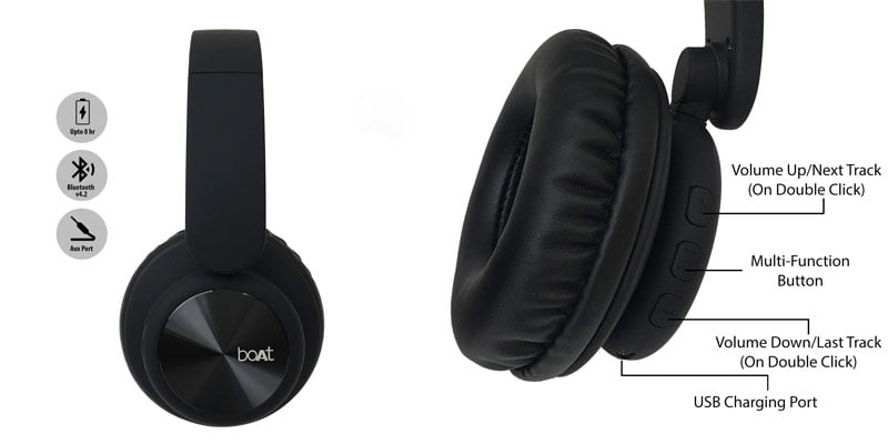Boat Rockerz 450 Wireless Headphones