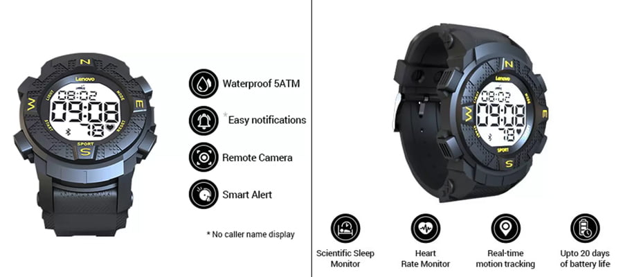 Lenovo Ego Digital Smartwatch
