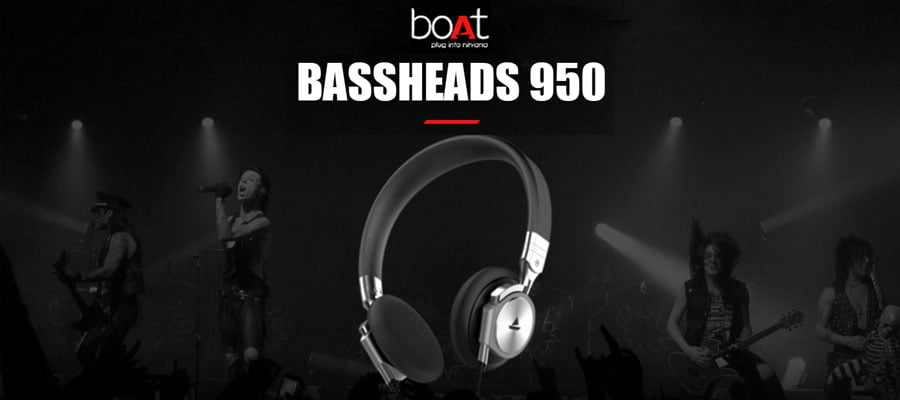 boAt BassHeads 950 Bluetooth Headphones