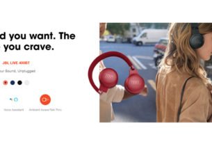 JBL Live 400BT Over-Ear Headphones