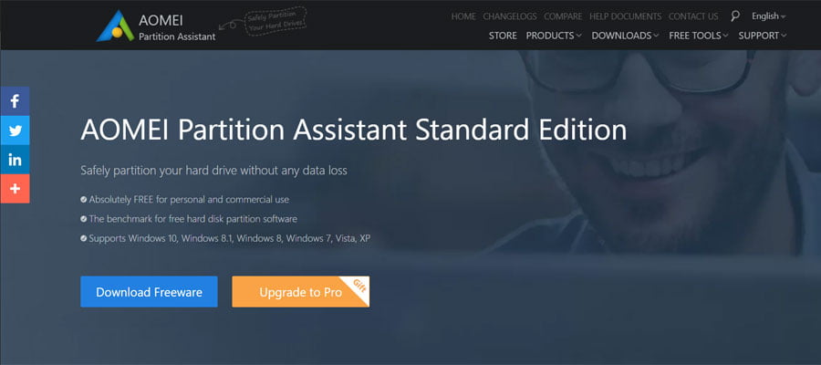 AOMEI Partition Assistant 8.2 – Free Partition Manager