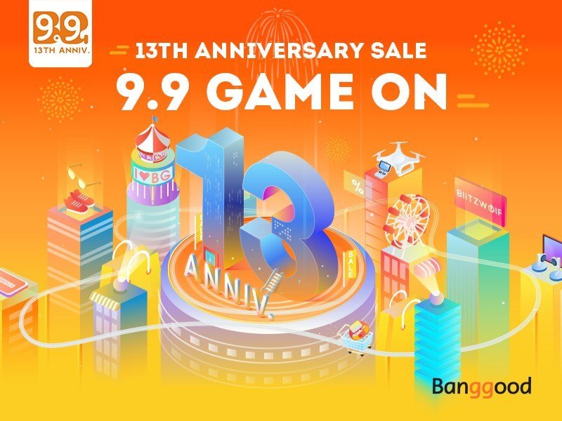 Banggood 13th anniversary sale