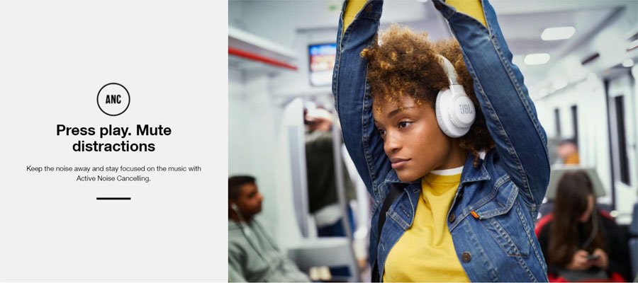 JBL Live 650BTNC Headphones