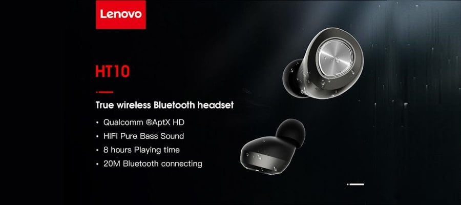Lenovo HT10 True Wireless Bluetooth Headset