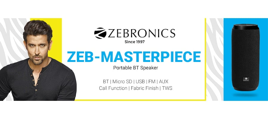 Zebronics Zeb-Masterpiece Wireless Speaker