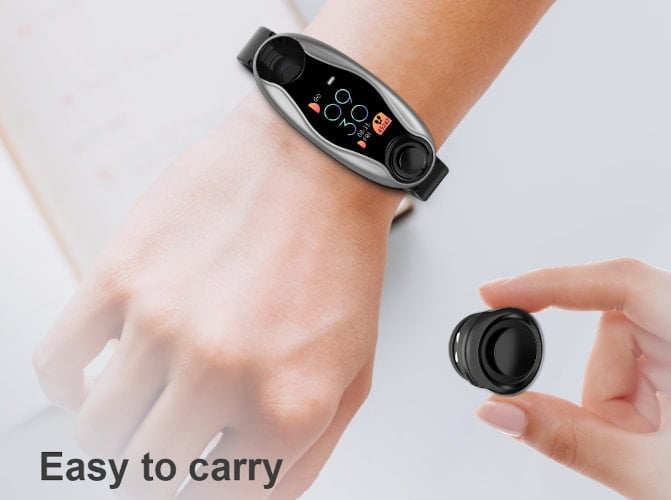 LEMFO LT04 Bluetooth Earphone Smartband