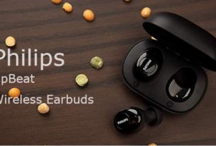 Philips UpBeat TAUT102BK True Wireless Earbuds