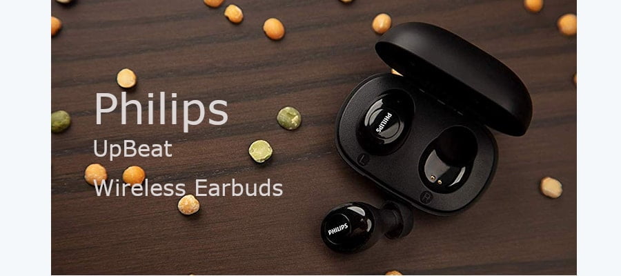 Philips UpBeat TAUT102BK True Wireless Earbuds