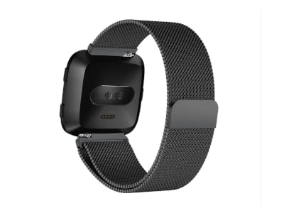 Fitbit Versa 2 (Stainless Steel Mesh Band)