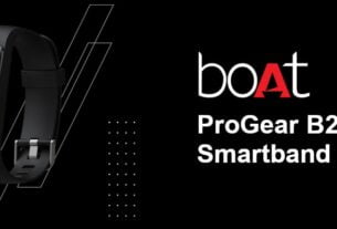 boAt ProGear B20 Smart Band