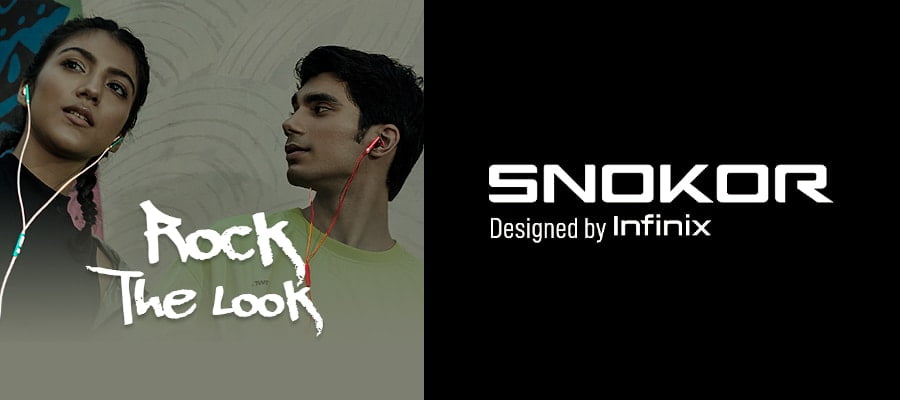 Infinix Snokor Bass Drops Wired Earphones