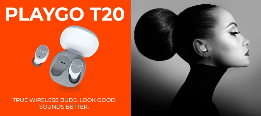 PlayGo T20 TWS Headphones