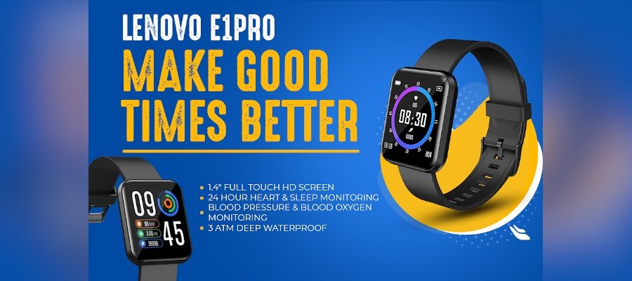 Lenovo E1 Pro Smartwatch