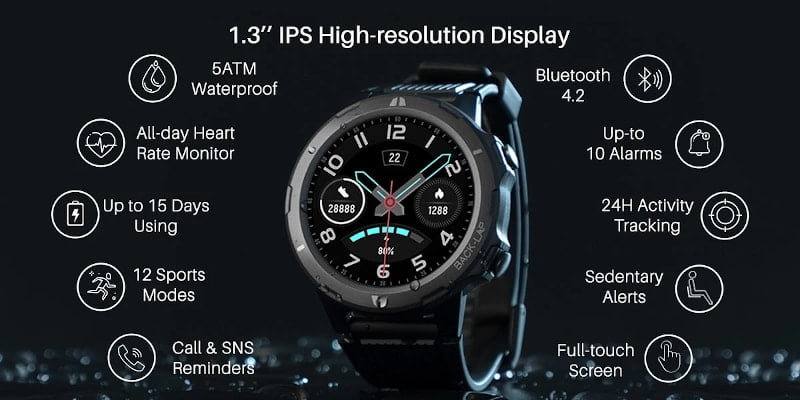 Portronics Kronos Alpha Smartwatch
