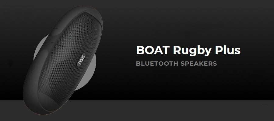 boAt Rugby Plus Bluetooth Speaker