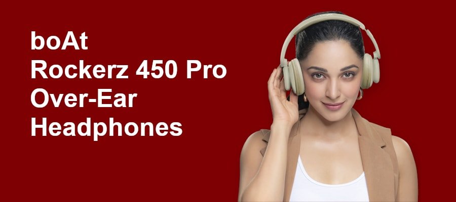 boAt Rockerz 450 Pro Over-Ear Headphones
