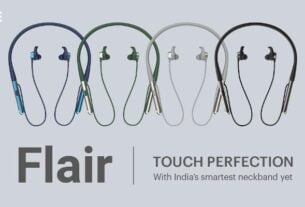 Noise Flair Neckband Earphones