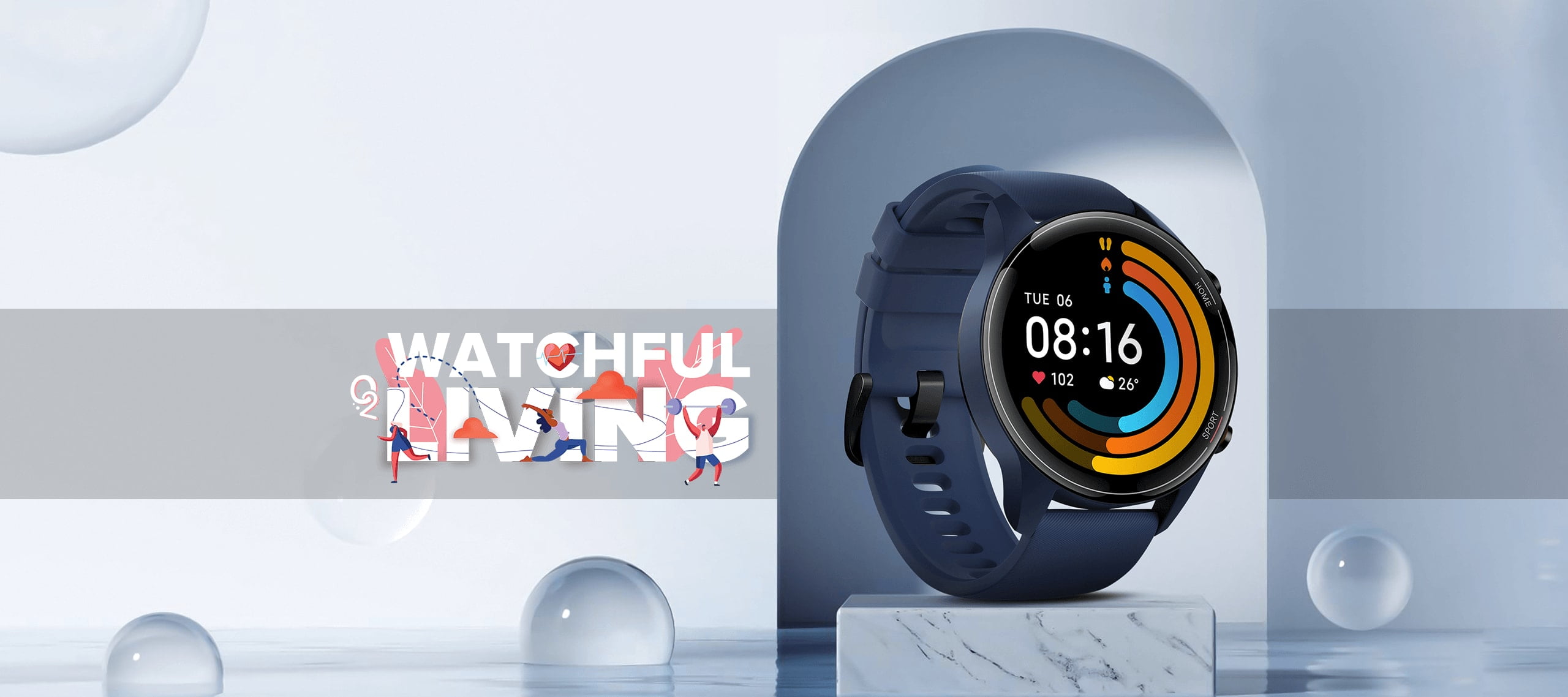 Mi Watch Revolve Active Smartwatch