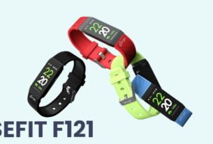 pTron Pulsefit F121 Smartband