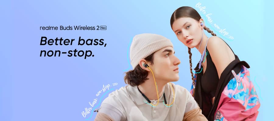 Realme Buds Wireless 2 Neo Headphones