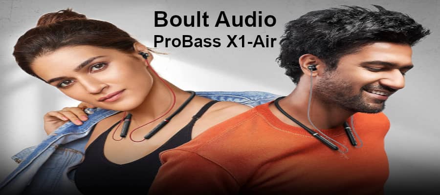 Boult Audio ProBass X1-Air Neckband Earphones