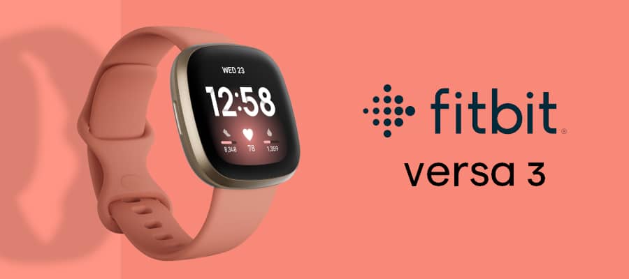 Fitbit Versa 3 Smartwatch