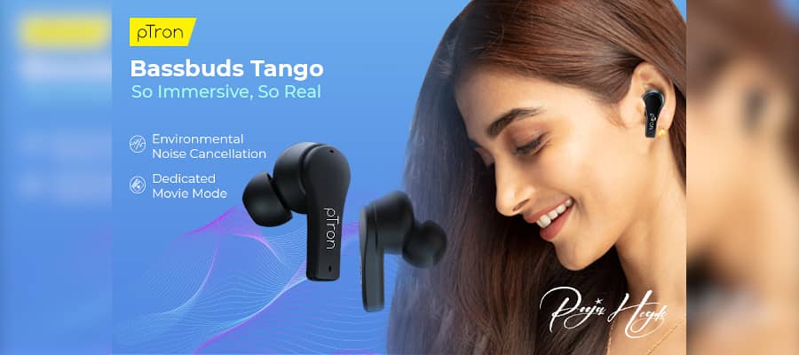 pTron Bassbuds Tango TWS Earbuds