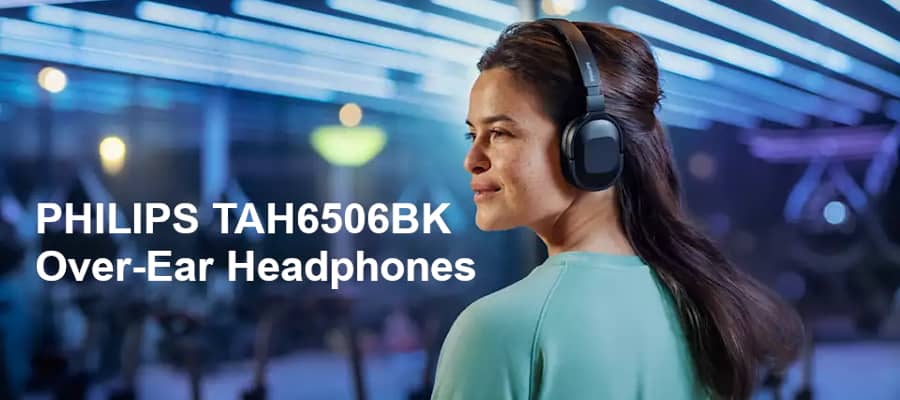 Philips TAH6506BK Over-Ear Headphones