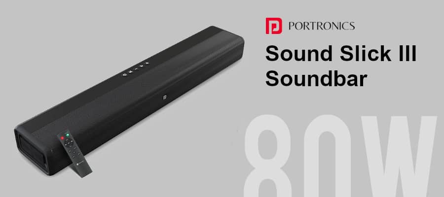 Portronics Sound Slick III Soundbar
