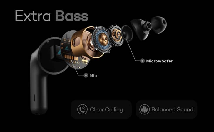 Boult Audio AirBass Propods X TWS Earbuds