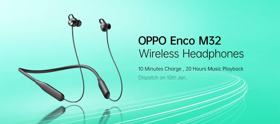 Oppo Enco M32 Neckband Headphones