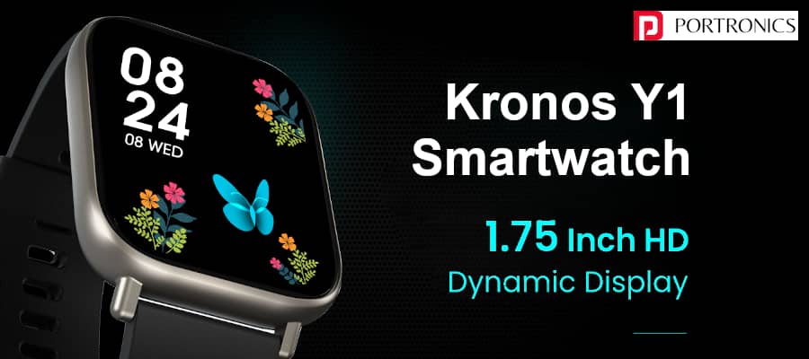 Portronics Kronos Y1 Smartwatch