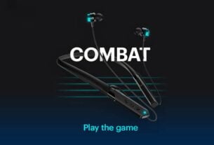 Noise Combat Neckband-Style Earphones
