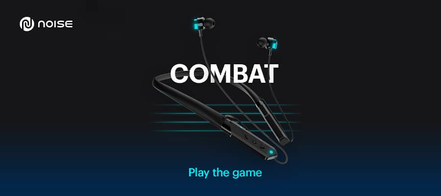 Noise Combat Neckband-Style Earphones