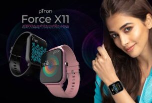 pTron Force X11 Smartwatch
